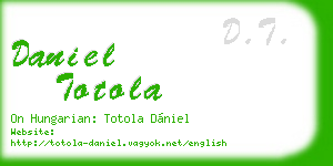 daniel totola business card